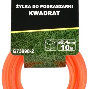 Geko John Gardener fűnyíró damil, négyzet, 2.4mm, 10m Kedvezmény