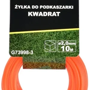 Geko John Gardener fűnyíró damil, négyzet, 2mm, 10m Gyors szállítás