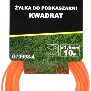 Legjobb ár Geko John Gardener fűnyíró damil, négyzet, 1.6mm, 10m