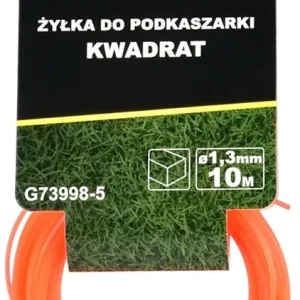Vedd meg most Geko John Gardener fűnyíró damil, négyzet, 1.3mm, 10m