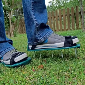 Nortene Aerator gyepszellőztető talp tüskékkel, zöld, 1pár Biztonságos fizetés