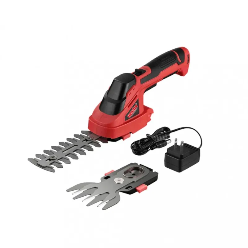 Hecht 5013 akkus fűnyíró olló és sövényvágó 3.6V, 1.3Ah akkuval és töltővel Autentikus