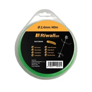 Népszerű Riwall PRO damil, szögletes, 2.4mm, 40m