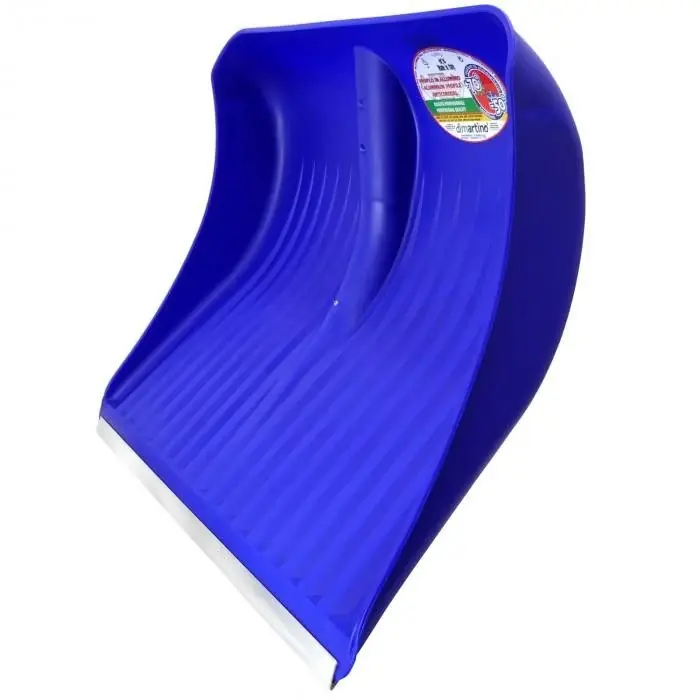 Népszerű Műanyag hólapát alumímum élvédőve, nyél nélkül, 50cm