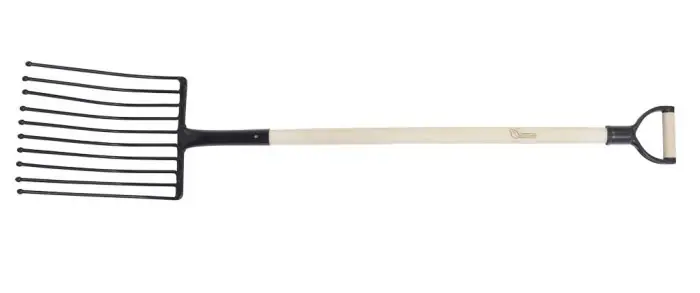 Stalco Gable krumplikiszedő villa, fa nyéllel, 10 ágú Gyors szállítás