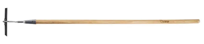 Prémium Stalco Garden gyommentesítő kapa fa nyéllel, 14x120cm