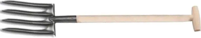 Stalco ásóvilla, fa T-nyéllel, 1200x190mm Expressz szállítás