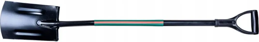 Stalco egyenes ásó, fém nyéllel, ergonómikus markolattal, 19x125cm Gyors szállítás