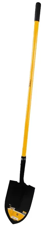 Hoteche ásó üvegszálas nyéllel, PVC markolat, 1.65m Kiváló minőség