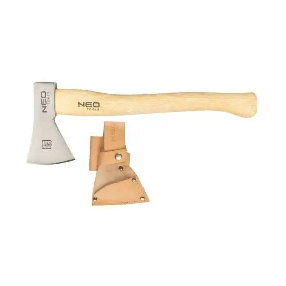 Neo Tools balta fa nyéllel, bőr tokkal, 400g Legjobb ár