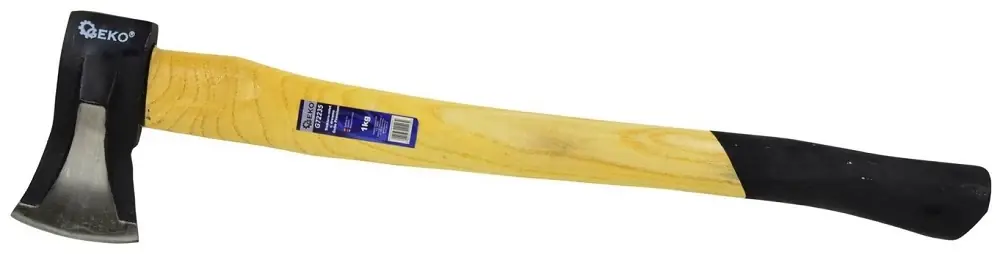 Geko hasító fejsze fa nyéllel, 1kg Alacsony ár