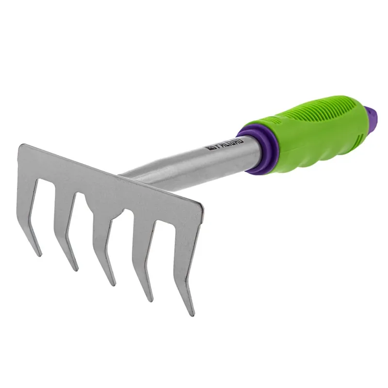Olcsó Palisad Twist&Go gereblye, gumírozott nyél, 5 fogas, 115x280mm