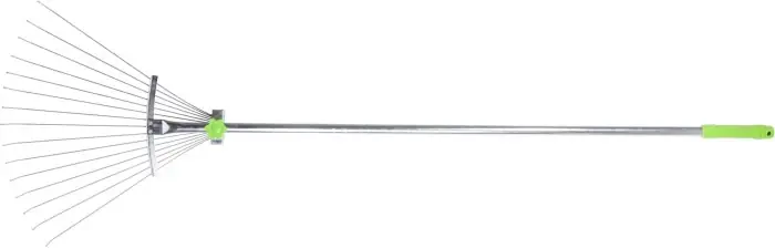 Kiváló minőség Stalco Garden lombseprű állítható fejjel, fém tengely, 20-50cm