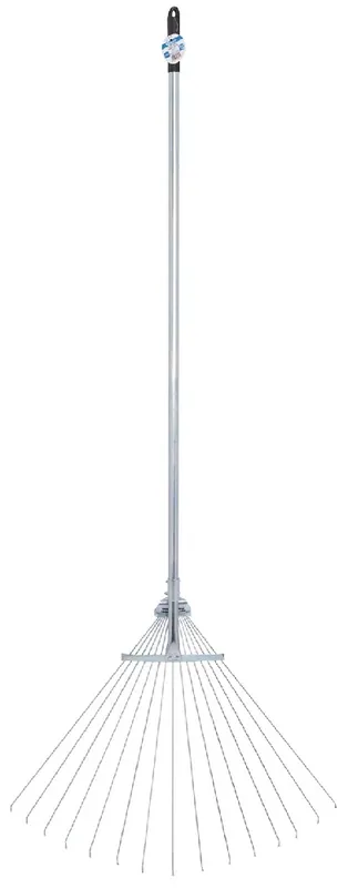 Geko fém lombseprű, állítható, 19-60cm, 15fog Pénzvisszafizetés