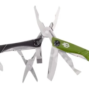 Pénzvisszafizetés Dime kulcstartóra rögzíthető kombináltszerszám, zöld