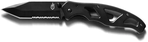 Újdonság Paraframe zsebkés, Tanto pengével, dobozban