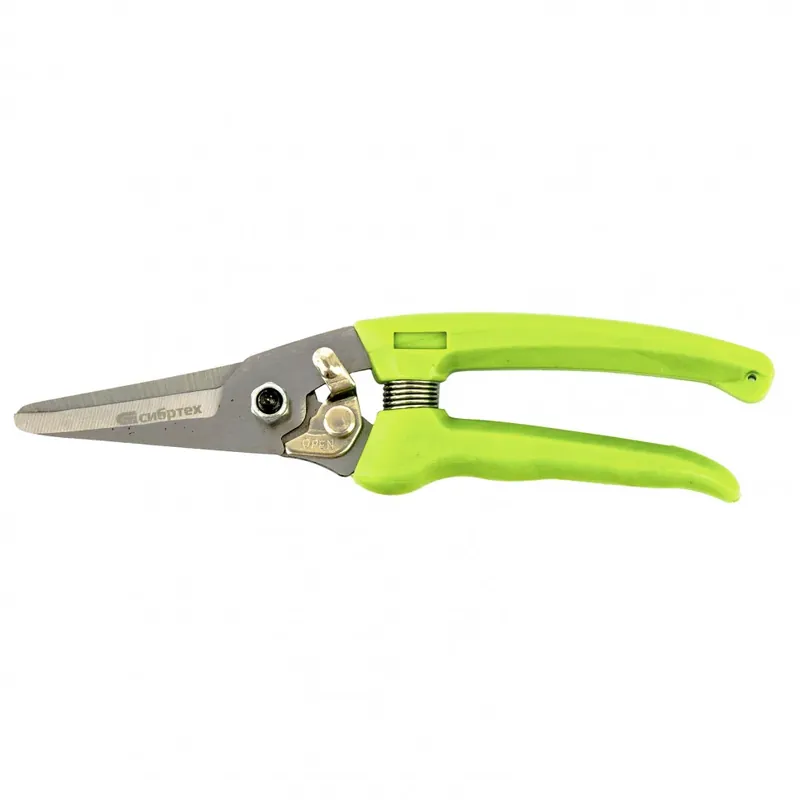 Sibrtech virágmetsző olló, műanyag nyéllel, 205mm Csak ma