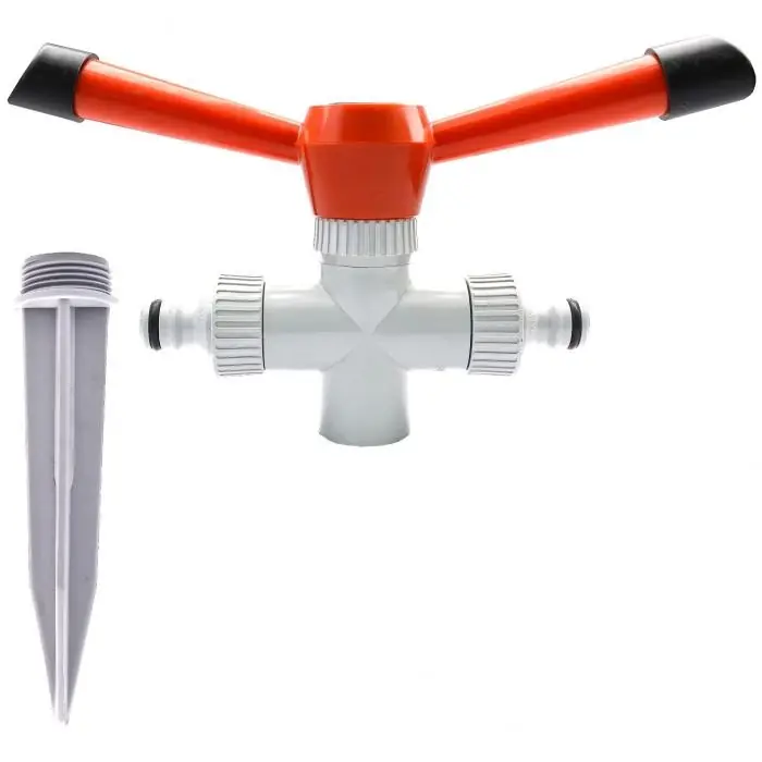 Siroflex Leszúrható, átfolyós, forgós locsolófej 1/2" Népszerű