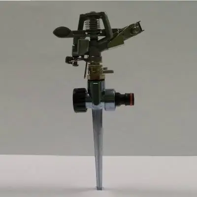 Leszúrható Rézfejes szakaszos locsoló 1/2" Pénzvisszafizetés