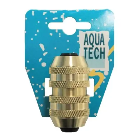 Réz tömlőösszekötő 3/4" Autentikus