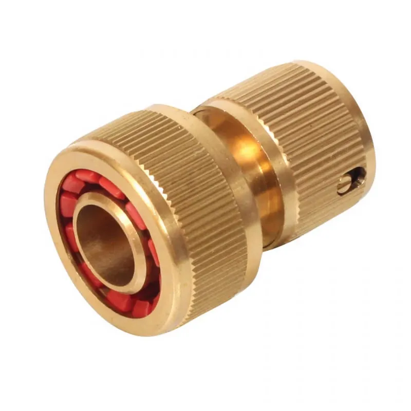 Biztonságos fizetés Festa Rosa sárgaréz gyorscsatlakozó, stoppal 3/4"