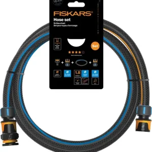 Fiskars Comfort tömlőszett csatlakozókkal, 1.8m, 1/2" Korlátozott ajánlat