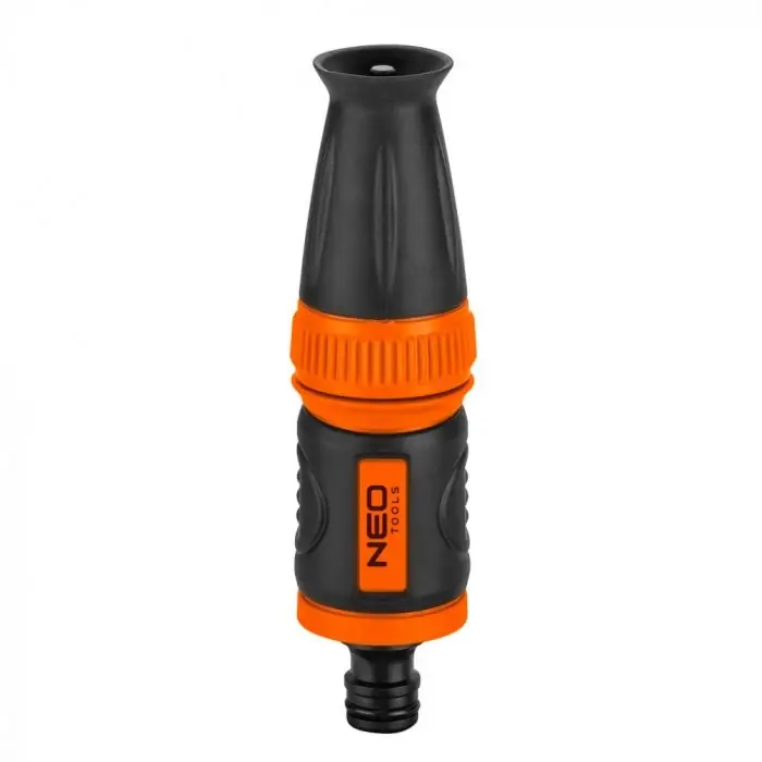 Neo Tools locsolófej, egyenes, állítható, gumis, 150mm Autentikus