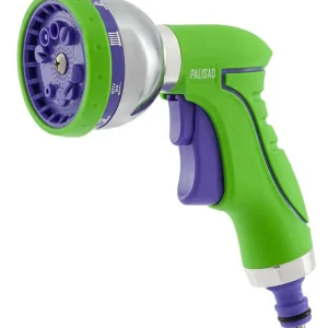 Újdonság Palisad locsolófej, 10 öntözési mód, fém ház