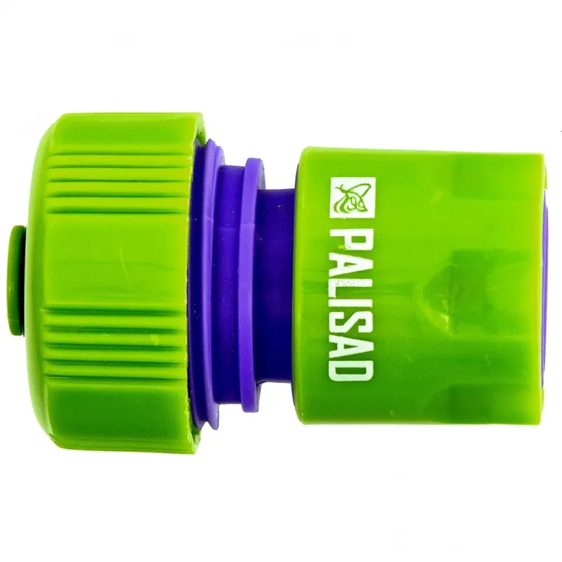 Korlátozott ajánlat Palisad gyorscsatlakozó autostoppal, műanyag, 3/4"