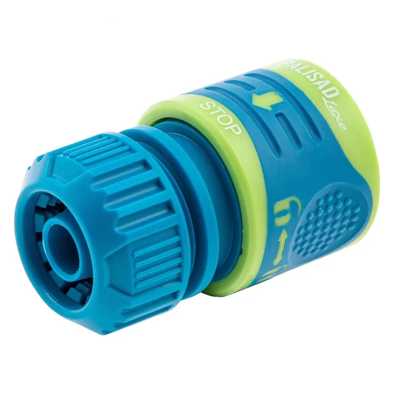 Autentikus Palisad DeLuxe tömlőcsatlakozó, aquastop, 1/2"