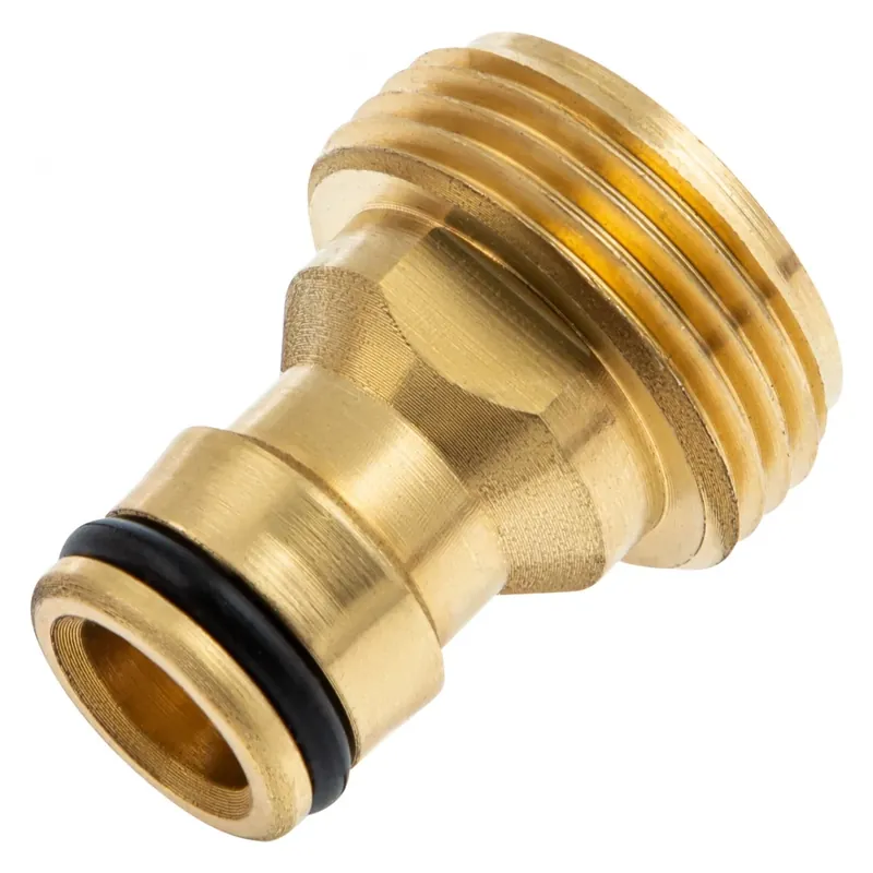 Eredeti Palisad tömlővég, sárgaréz, külső menetes, 3/4"