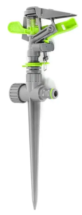 Vedd meg most Stalco Garden locsoló szórófej, szektoros ütközős, 360°, 250-380m2