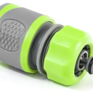 Stalco Garden gyorscsatlakozó, gumis, stoppos, 1/2" Prémium