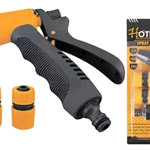 Újdonság Hoteche locsoló szórópisztoly és csatlakozó szett, állítható, ABS, 1/2", 4 részes