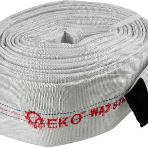 Népszerű Geko tűzoltó tömlő csatlakozók nélkül, fehér, 8bar, 3", 20m