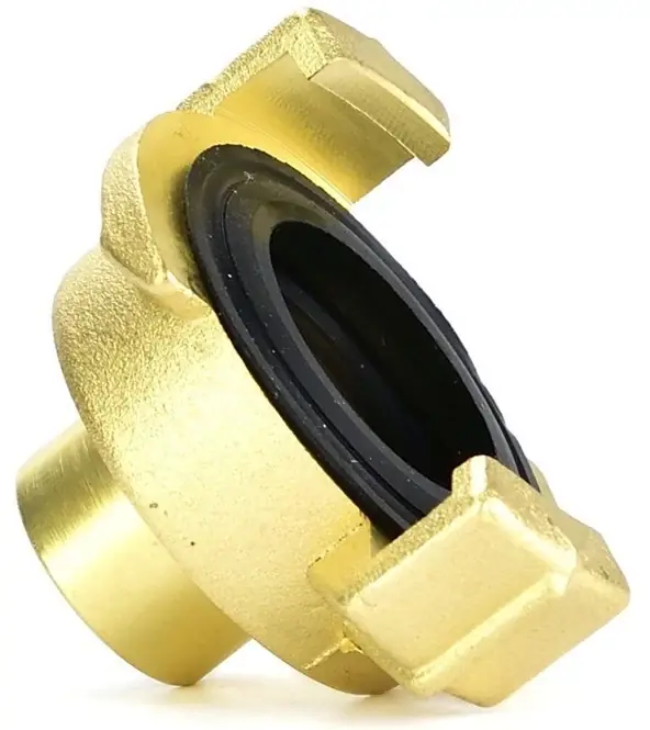 Geko körmös tömlőcsatlakozó, sárgaréz, belső menetes, 3/8" Ingyenes szállítás