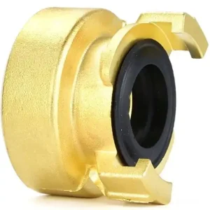 Kiváló minőség Geko körmös tömlőcsatlakozó, sárgaréz, belső menetes, 1.1/2"