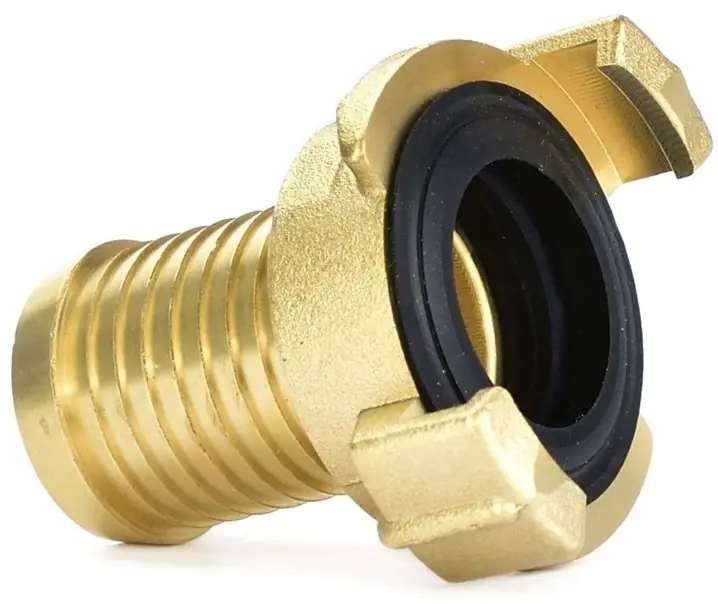 Geko körmös tömlő gyorscsatlakozó, sárgaréz, 1" Kiváló minőség