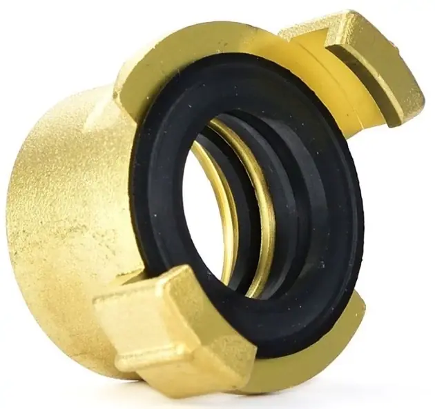 Expressz szállítás Geko körmös tömlőcsatlakozó, sárgaréz, belső menetes, 1"