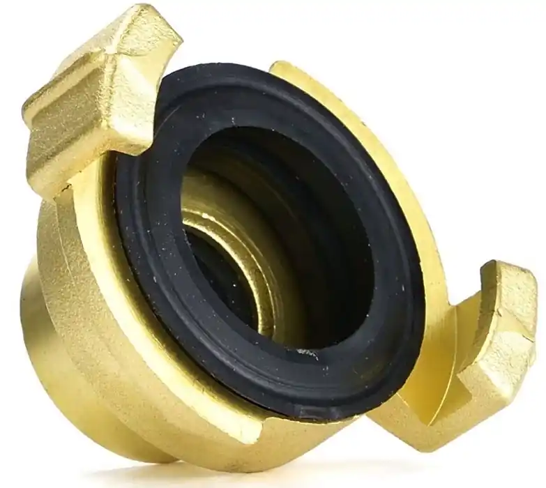 Geko körmös tömlőcsatlakozó, sárgaréz, belső menetes, 1/2" Kedvezmény