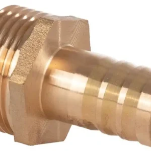 Népszerű Geko tömlőcsatlakozó, sárgaréz, 1" külső menet, 19mm