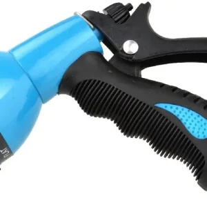 Ingyenes szállítás Geko Blue Line multifunkciós locsolópisztoly, 7 funkció, műanyag