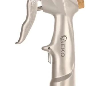 Kiváló minőség Geko locsolópisztoly, szabályozható, sárgaréz