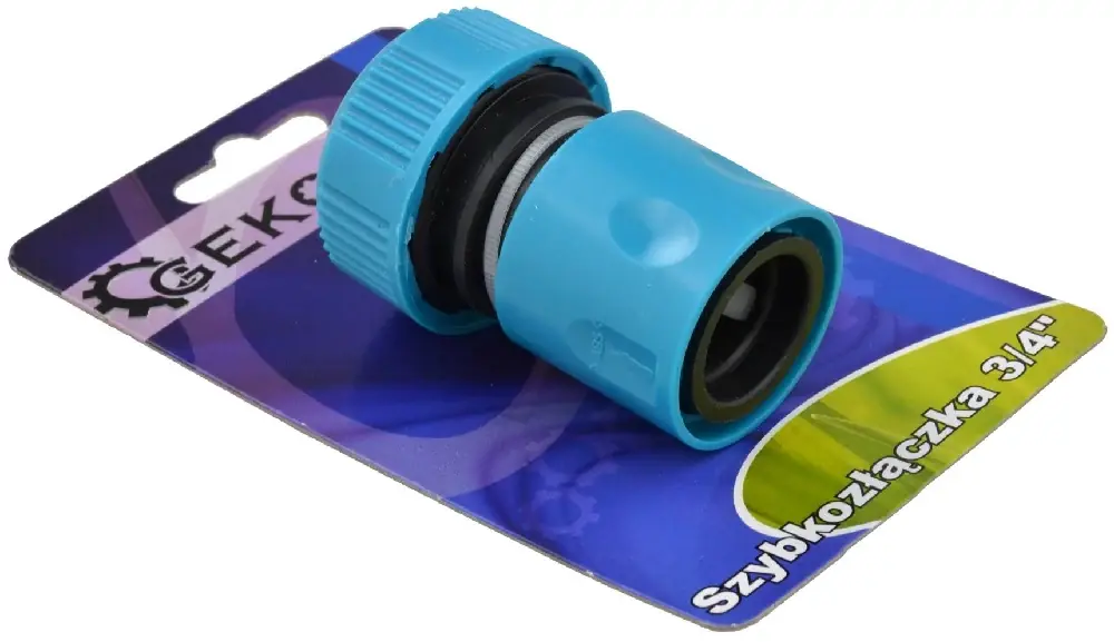 Geko Blue Line tömlő gyorscsatlakozó bliszterben, 3/4" Legjobb ár