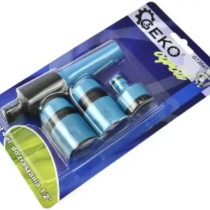 Kiárusítás Geko Blue Line locsolókészlet bliszterben, 4 részes, 1/2"