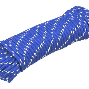 Extol fonott kötél, kék 4mmx20m, PP Korlátozott ajánlat