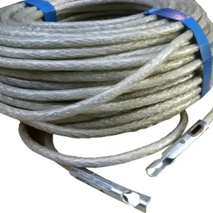 Prémium Geko ponyva leszorító acélsodrony teherautókhoz, 36m