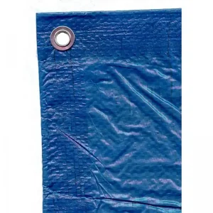 Nortene Int Protex takaróponyva, LDPE erősített, vízhatlan, kék, 120g/m2, 6x10m Csak ma