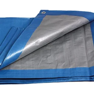 Rendeld meg most Festa takaróponyva, kék-ezüst, 3x5m