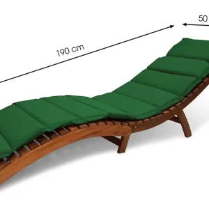 Fieldmann FDZN 9015 huzat, Adria nyugágyhoz, poliészter, zöld Akció